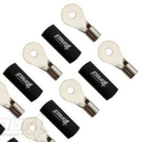 FOUR Connect M4 Rengasliitin 10mm2, 4kpl musta