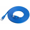 Litteä Verkkojohto CAT 6 30M Sininen