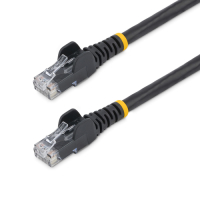 10m musta Cat5e Patch Cable with Snagless RJ-45 Connectors - Long Ethernet Cable - 10 m Cat 5e UTP Cable STARTECH.COM