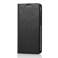 Wave BookCase -suojakotelo, Samsung Galaxy A40, musta