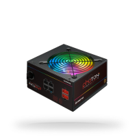 CHIEFTEC Photon RGB 650W ATX 12V 85 proc Bronze Active PFC 120mm hiljainen RGB tuuletin, modulaarinen virtalähde