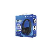 Sony PS4 gold wireless headset langattomat kuulokkeet