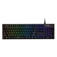 KINGSTON HyperX Alloy FPS RGB mekaaninen pelinäppäimistö, näppäinkytkin: Kailh Speed Silver