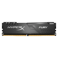 Kingston 16 GB (1 x 16 GB) HyperX Fury RGB, DDR4 2666 MHz -muisti, musta