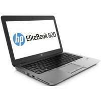 HP EliteBook 820 G1 12.5" HD Intel® Core™ i7, 8 GB DDR3L, 180 GB SSD Windows 10 Pro Black, tehdaskunnostettu, takuu 12kk