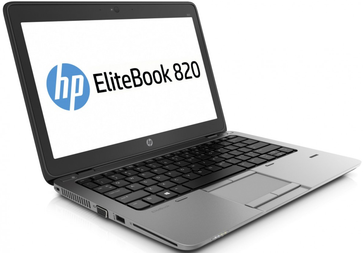 HP EliteBook 820 G1 12.5" HD Intel® Core™ i7, 8 GB DDR3L, 180 GB SSD Windows 10 Pro Black, tehdaskunnostettu, takuu 12kk