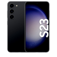 Käytetty SAMSUNG S23 256/8GB MUSTA, takuu 1kk