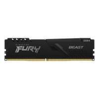 KINGSTON 8GB 2666MHZ DDR4 CL16 DIMM FURY BEAST BLACK