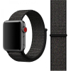 Apple Watch 5 & 4 40mm / 3 & 2 & 1 38mm, Magic Stick Sport Loop‑ranneke (musta)