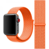 Apple Watch 5 & 4 40mm / 3 & 2 & 1 38mm, Magic Stick Sport Loop‑ranneke (oranssi)