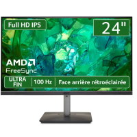 Acer 24" RS2  | FHD | HDMI / VGA / 100Hz | IPS | 2W kaiuttimet, RS242Y näyttö