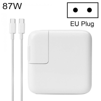 Smartte USB-C 87W C-type laturi 5V-20.2V / 4.3A, 1.8m johto (valkoinen)