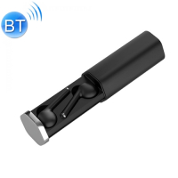 TWS TW50 Macaron, musta, Bluetooth 5.0 korvanapit latauskotelolla, älykosketus