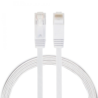 Smartte 2m CAT6 Erittäin ohut Flat Ethernet Verkko LAN-kaapeli, RJ-45
