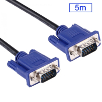 Smartte VGA johto 5m 15pin (uros-uros)