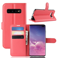 Samsung S10+ suojakotelo, punainen, LT, S10 plus