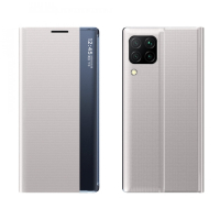 Smartte, Samsung A42 5G Smart View L MagLock suojakotelo (hopea)