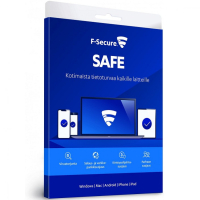 F-Secure Internet Security - 3 laitetta / 2vuotta -tietoturvaohjelmisto, Windows, MacOS, iOS, Android, älypuhelin / tietokone / tabletti