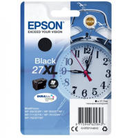 EPSON 27XL ink cartridge black high capacity 17.7ml 1.100 pages 1-pack, DURABrite ultra ink
