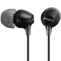 SONY IN-EAR NAPPIKUULOKKEET, MDREX15LPB MUSTA