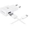 Samsung 15W Fast Charge -pikalaturi USB A, Type-C -kaapelilla