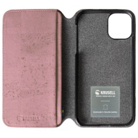 Broby iPhone 11 Pro Max Slim Premium Wallet Case - ruusu / punainen