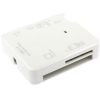 ALL IN 1 HI-SPEED CARD READER USB 2.0 valkoinen