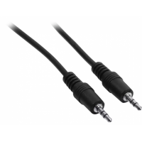 Äänikaapeli, 3,5mm, uros-uros, 3m