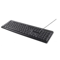 DELTACO USB-näppäimistö, hiljainen, pohjoismainen asettelu, musta