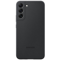 alkuperäinen Samsung S22 Plus silikonikuori (musta)