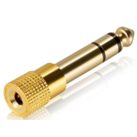 Smartte stereoadapteri 6.35 mm Urosliitin - 3.5 mm naaras jack