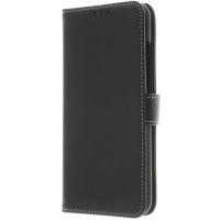 Honor 20 Lite  musta suojakotelo, aitoa nahkaa, Insmat EXCLUSIVE FLIP CASE