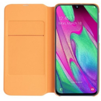 SAMSUNG WALLET COVER A40 WHITE