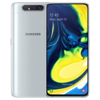 SAMSUNG GALAXY A80 Valkoinen, kääntyvä kamera