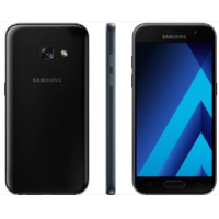 Samsung A3 2015 16Gb  musta, käytetty, toimivuustakuu 1kk
