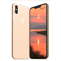 käyettty Apple iphone XS Max 64Gb, hopea  akku 80% takuu 1kk SÄRÖJÄ takana naarmut edes