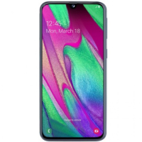Samsung A40 4/64GB yritysversio, musta, tupla-SIM