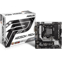 ASRock AB350M Pro4, AM4 mATX -emolevy