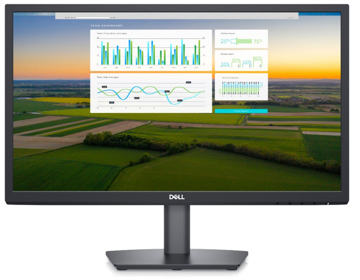 Dell 22 Monitor - E2222H 21.45" Full HD (1080p) VGA DisplayPort (DisplayPort 1.2 mode)