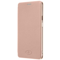 Insmat Exclusive Folio Case OnePlus 7 suojakotelo rose gold