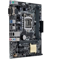 ASUS H110M-K LGA1151 H110 2DDR4(Dual Channel) maxRAM 32GB 1 x D-Sub + 1 x DVI microATX emolevy