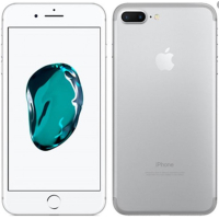 Apple iPhone 7 Plus Silver 128GB tehdask. takuu 12kk