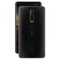 Nokia 6.1 32Gb/3 musta käytetty takuu 1kk