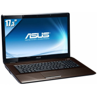 Käytetty Asus 17.3" P6100 120Gb 4Gb, takuu 1kk. Window 10H, X72F ruskea musta