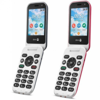 Doro 7081, 4Gb, 5Mpix kamera, Facebook ja WhatsApp, 4G simpukkapuhelin