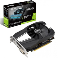 Asus GeForce GTX 1660 Phoenix OC, 6GB GDDR5 PCI-E 3.0, DVI/ HDMI/ DP näytönohjain