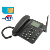 Alternative view of Smartte DLNA SB CPM938 ZT600S GSM Pöytäpuhelin, 2 sim korttipaikkaa.