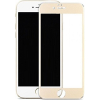 Apple iPhone 6 / 6S / 7 / 8 / SE 2020 kultainen reunus panssarilasi