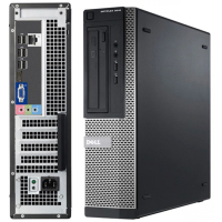 Dell i5-3470 4GB 120GB SSD DVDRW, Tehdaskunnostettu, takuu 12kk W7/W10 3010DT Optiplex HDMI VGA