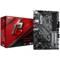 ASROCK B460 PHANTOM GAMING 4 ATX MB Socket 1200 10th Gen Intel DDR4 2933MHz 1x PCIe 3.0 x16 1 HDMI 7.1 CH HD 6 SATA3 8 USB 3.2